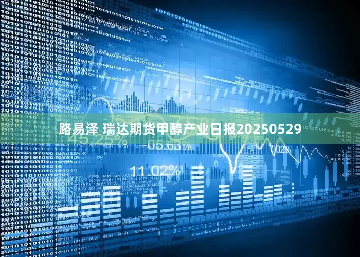 路易泽 瑞达期货甲醇产业日报20250529