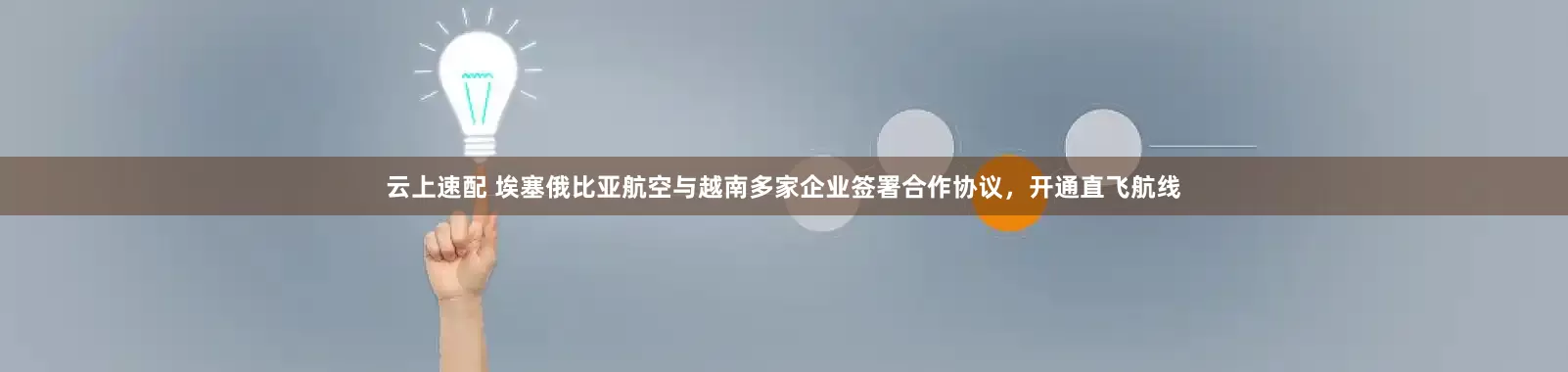 云上速配 埃塞俄比亚航空与越南多家企业签署合作协议，开通直飞航线